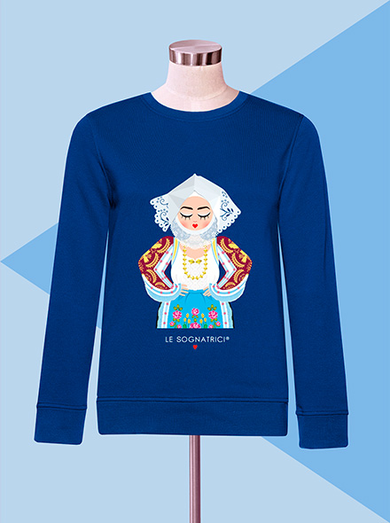 Felpa Azzurra